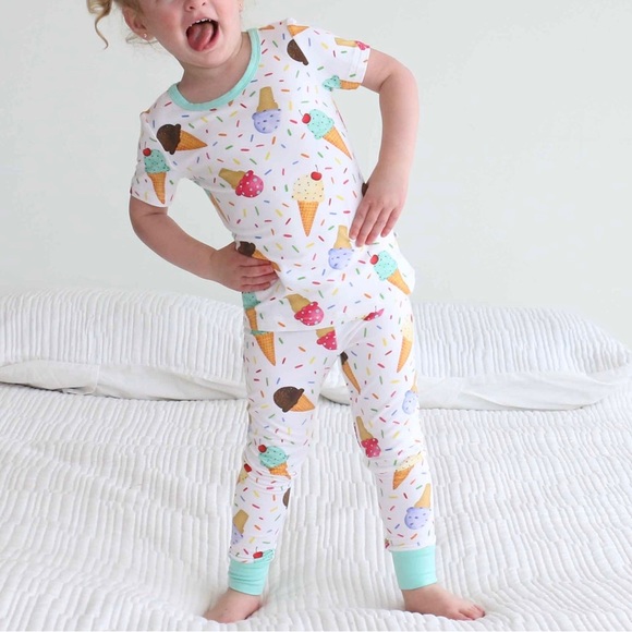 Caden Lane Pajamas Caden Lane Sweet Treats Pajama Set Ice Cream And